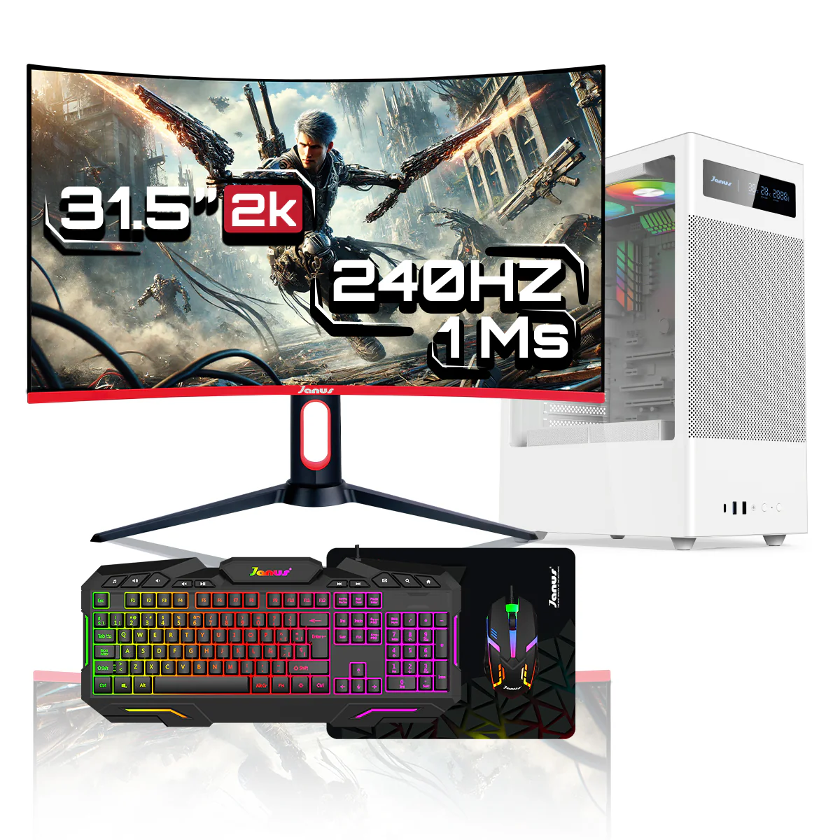 Computador de Escritorio Janus AMD RYZEN 5 8600G Memoria RAM 16GB DDR5 SSD 512GB M.2   Board B650M-H/M.2    Fuente Janus 400W - Image 7