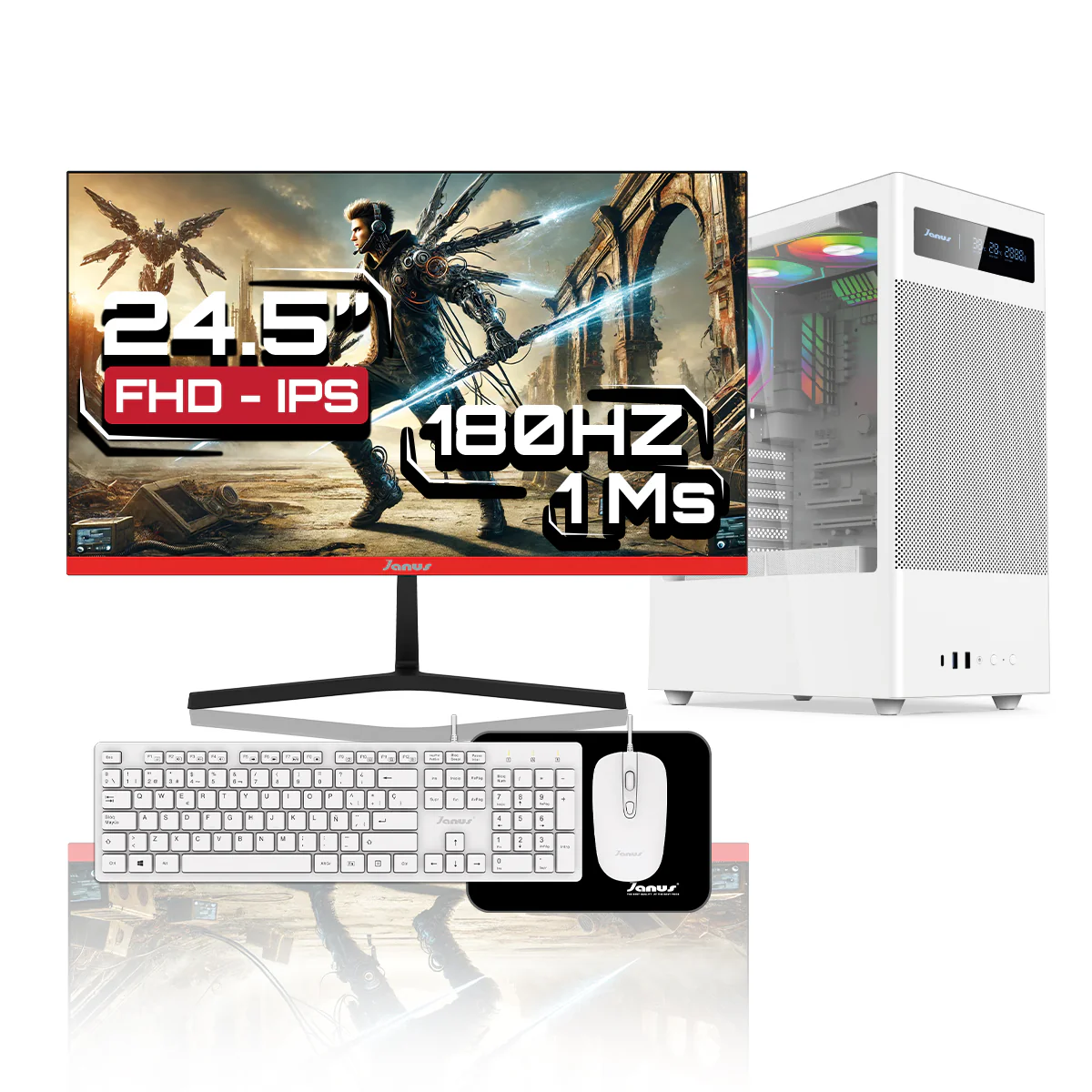 Computador de Escritorio Janus INTEL CORE I5 12400 Memoria RAM 16GB SSD 512GB M.2   Board H610M-A PRO    Fuente Janus 400W - Image 3