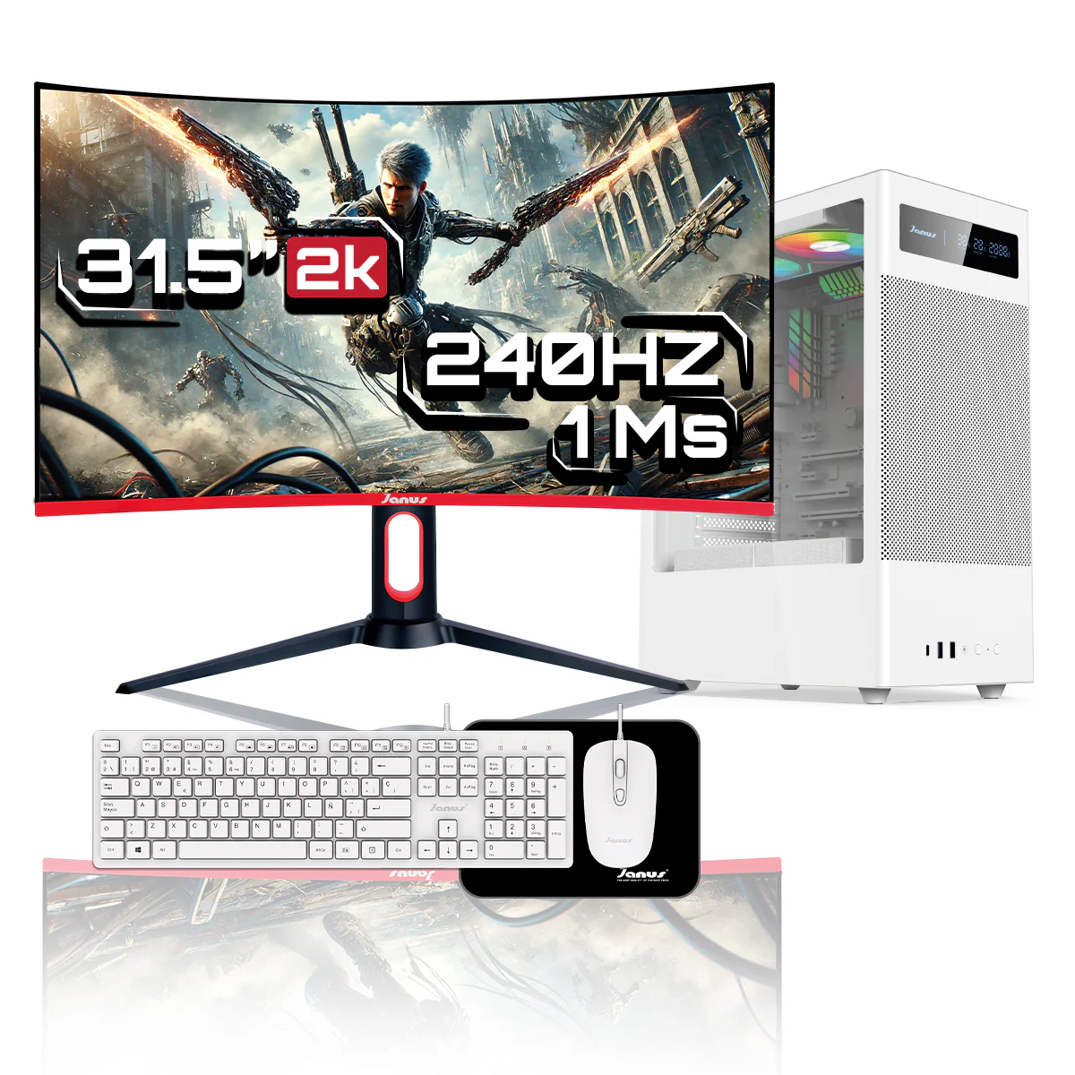 Computador de Escritorio Janus INTEL CORE I5 12400 Memoria RAM 16GB SSD 512GB M.2   Board H610M-A PRO    Fuente Janus 400W - Image 7