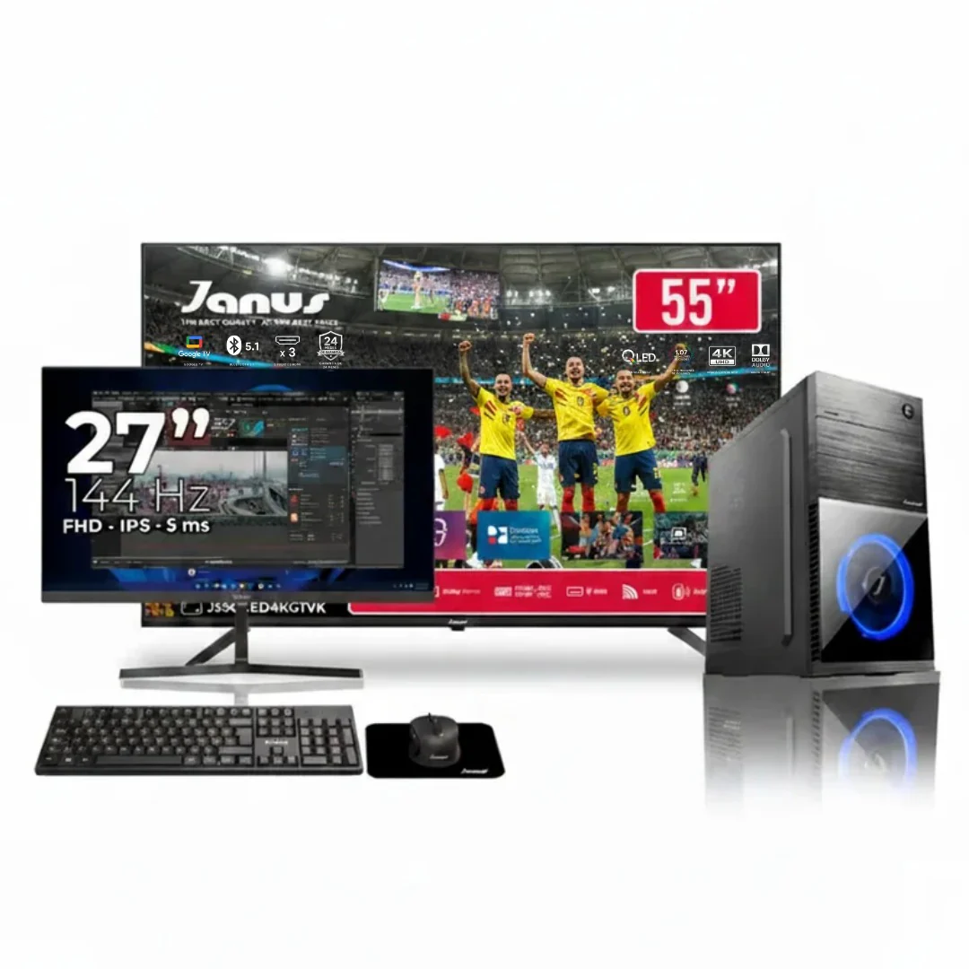Combo Mundialista Computador de Escritorio Janus INTEL CORE I5 12400 Memoria RAM 8GB SSD 512GB SATA   Board H610M    Fuente Janus 400W - Image 4