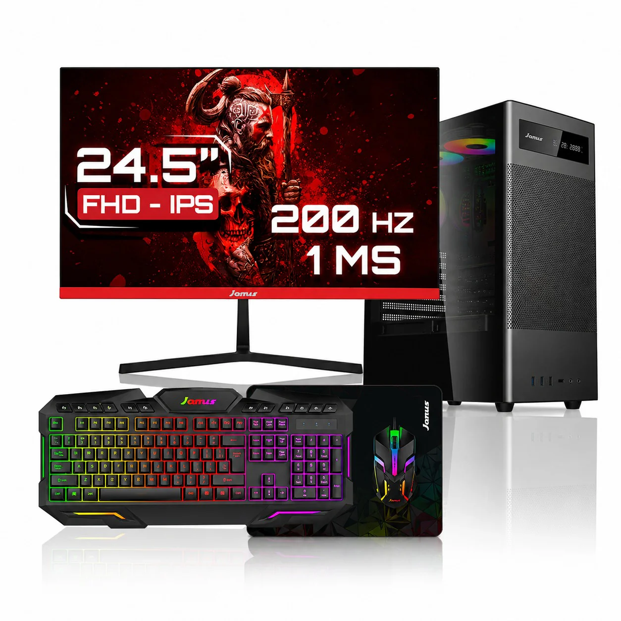 Computador de Escritorio Janus AMD RYZEN 5 8600G Memoria RAM 16GB DDR5 SSD 512GB M.2   Board B650M-H/M.2    Fuente Janus 400W - Image 3