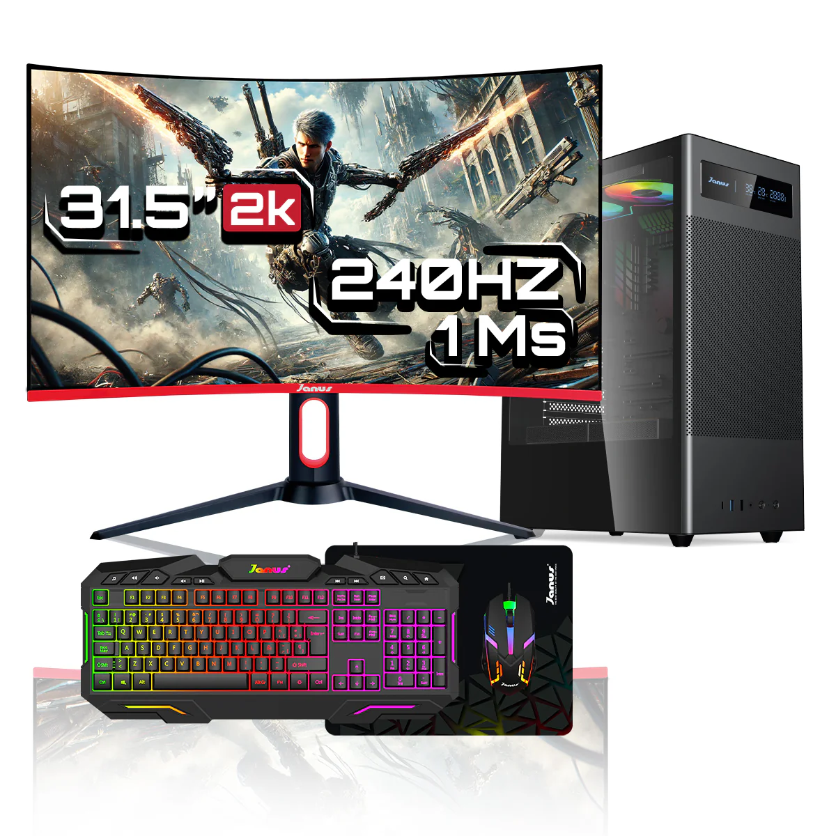 Computador de Escritorio Janus AMD RYZEN 5 8600G Memoria RAM 16GB DDR5 SSD 512GB M.2   Board B650M-H/M.2    Fuente Janus 400W - Image 7