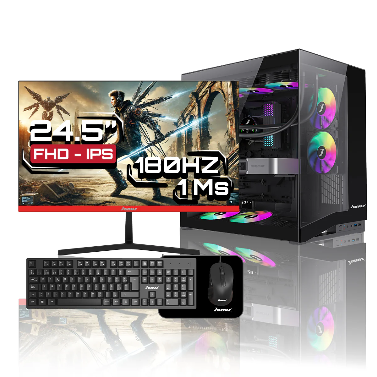 Computador de Escritorio Janus INTEL CORE I5 12400 Memoria RAM 16GB SSD 512GB M.2   Board H610M-A PRO    Fuente Janus 400W - Image 3