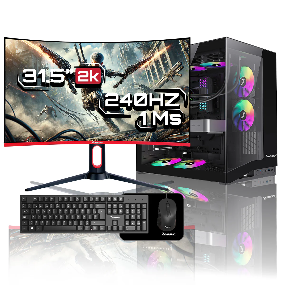 Computador de Escritorio Janus INTEL CORE I5 12400 Memoria RAM 16GB SSD 512GB M.2   Board H610M-A PRO    Fuente Janus 400W - Image 7