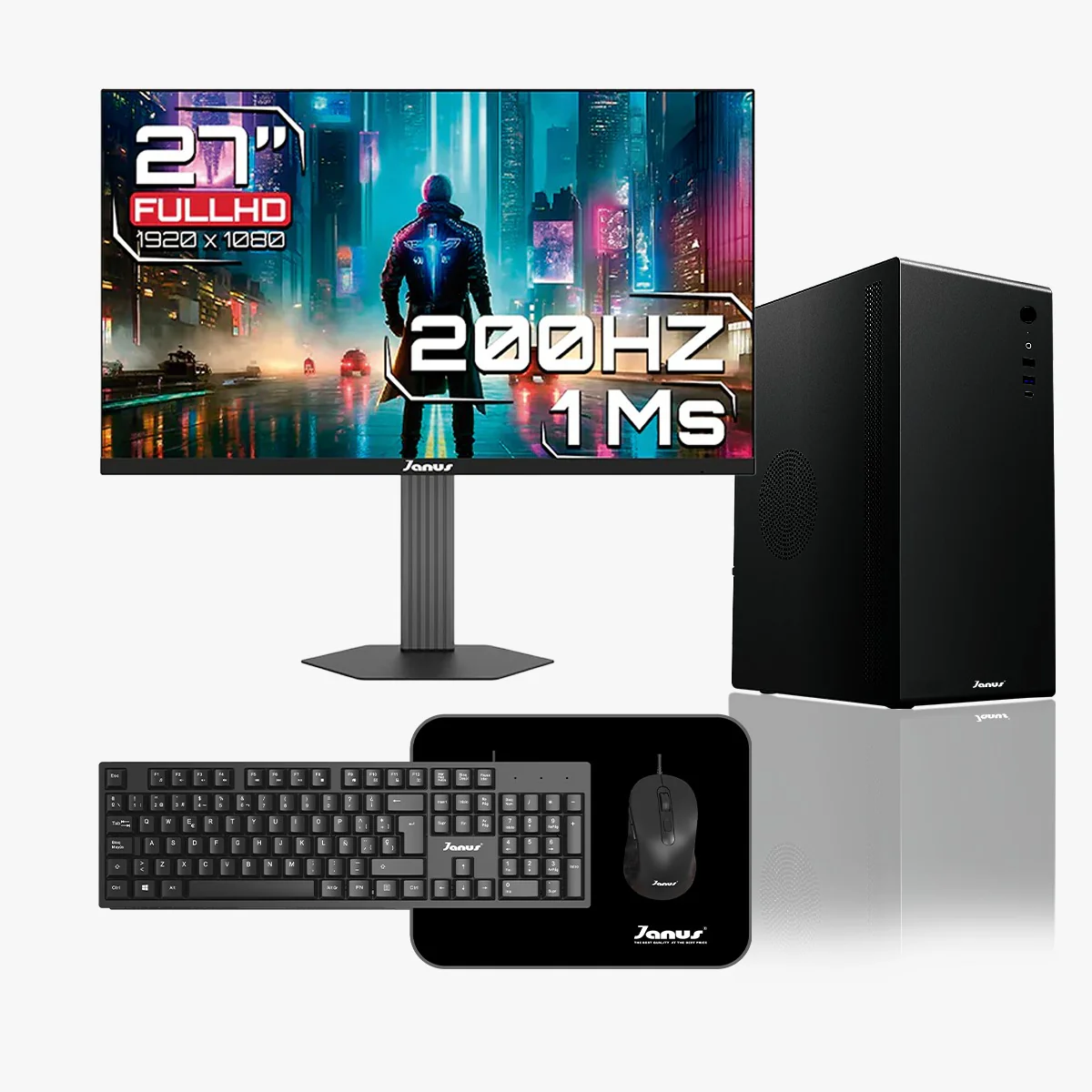Computador de Escritorio Janus AMD RYZEN 7 5700G Memoria RAM 16GB SSD 2TB SATA Board A520M Fuente Janus 400W - Image 6