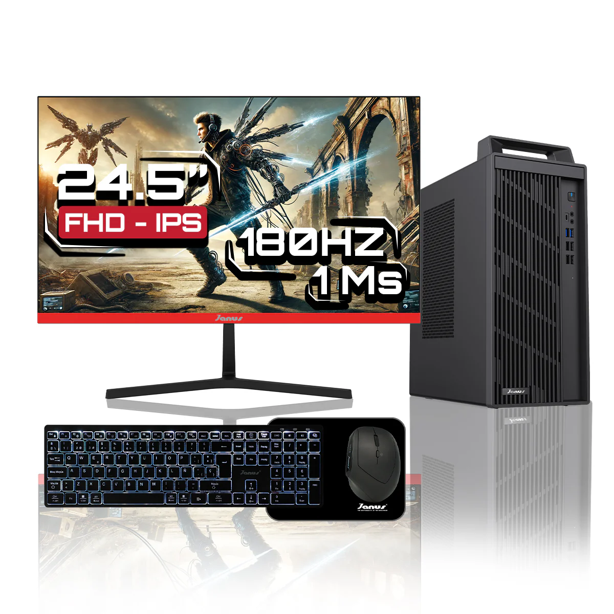 Computador de Escritorio Janus AMD RYZEN 5 8500G Memoria RAM 16GB DDR5 SSD 512GB M.2   Board B840M-B PRO    Fuente Janus 400W - Image 3