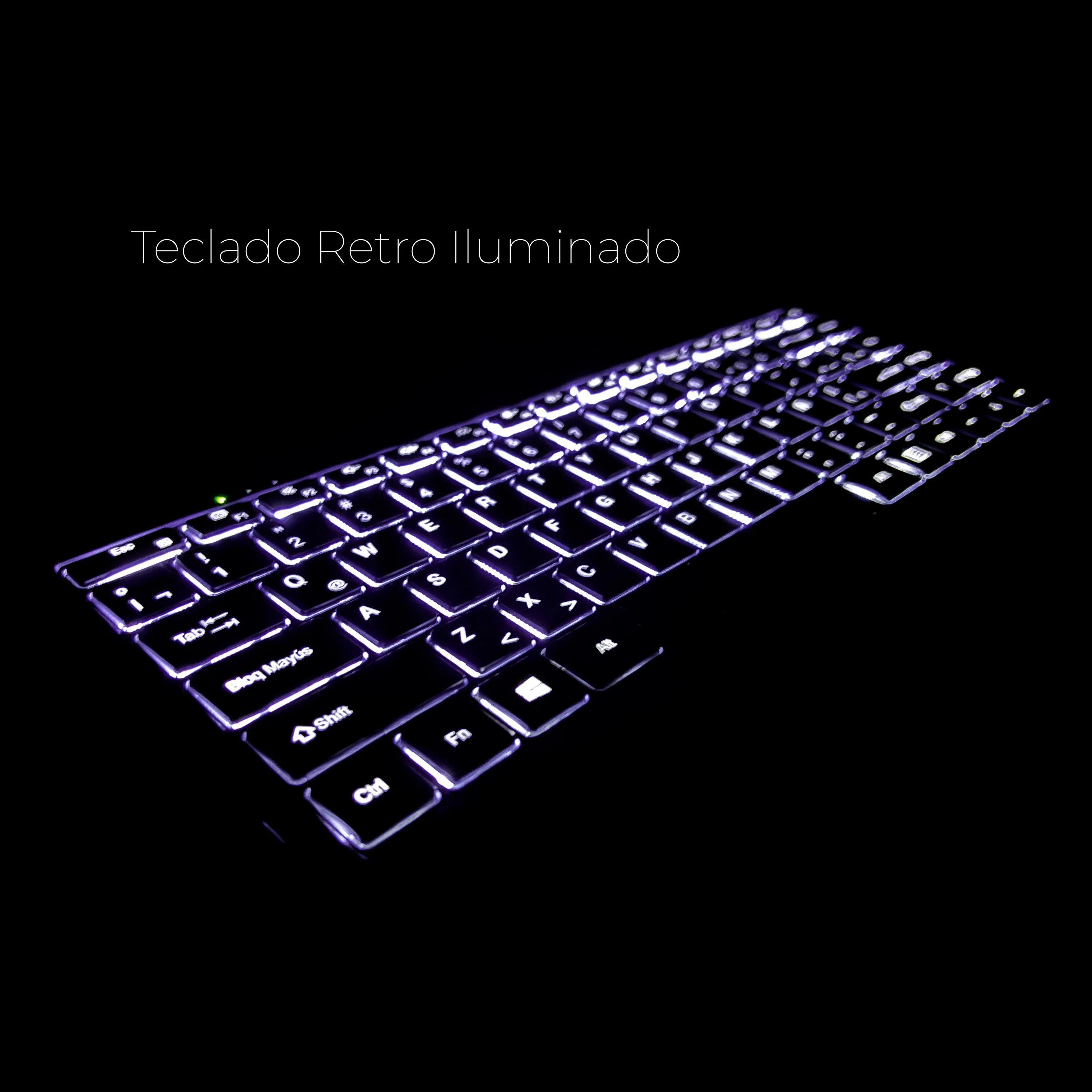 COMPUTADOR PORTÁTIL JANUS I3 10110U / 8GB / SSD 512GB / LCD 14'' FULL HD / TECLADO RETROILUMINADO + LICENCIA DE WIND. 11 + LICENCIA McAfee - Image 9
