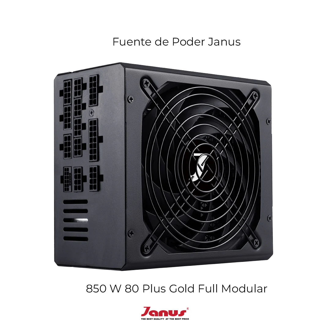 Fuente de Poder Janus 850W 80 Plus Gold Full Modular - Image 3