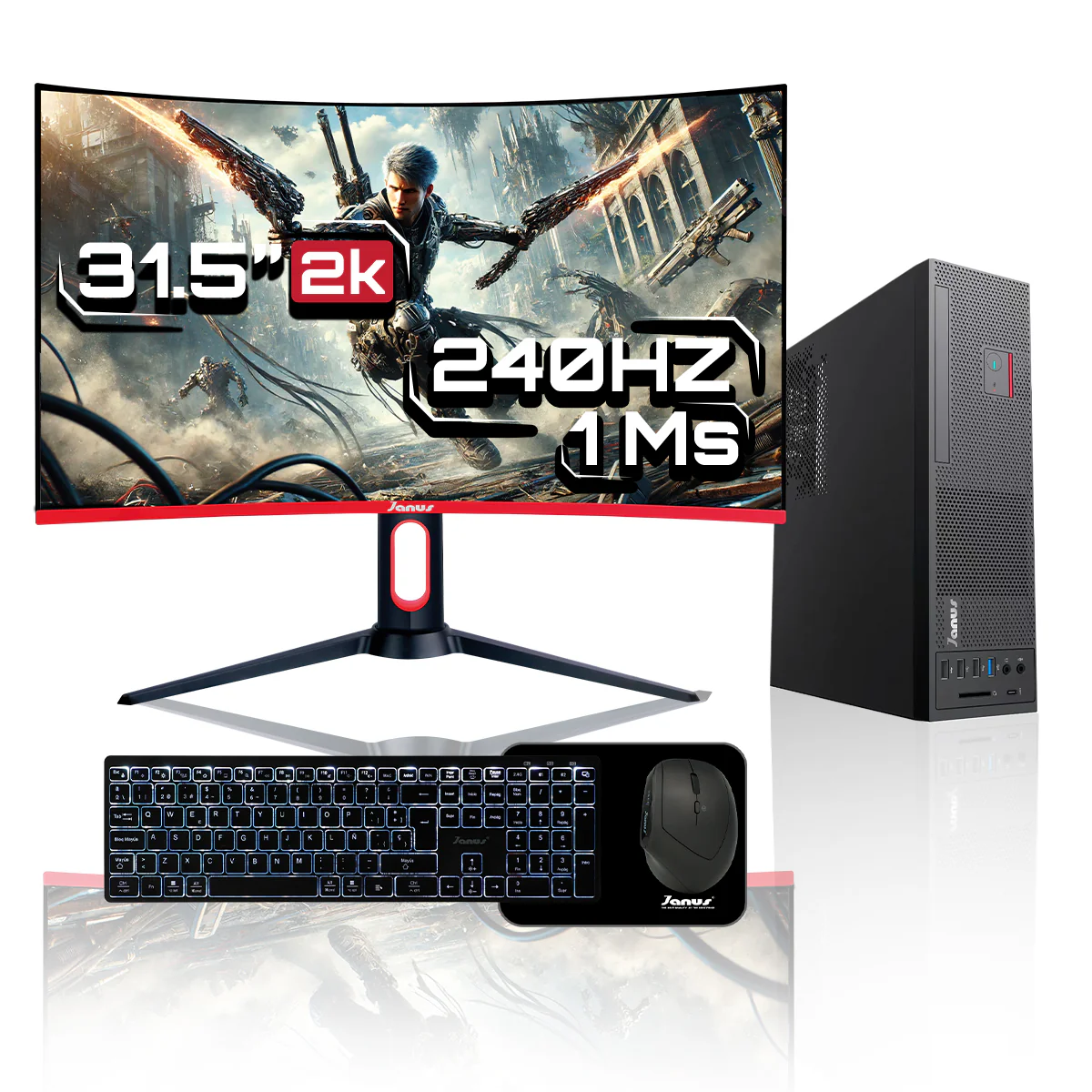 Workstation Janus INTEL CORE I5 12400 MEMORIA RAM 16GB SSD 512GB SATA Board H610M-A PRO FUENTE Janus 200W - Image 7